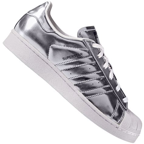 adidas superstar damen silber metallic|Adidas Superstar silver metallic.